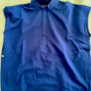 Figs Rafaela Mandarin Collar Scrub Top